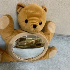 くまさん　鏡付き
