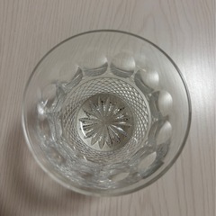 未使用　HOYA クリスタルグラス 6個セットの画像