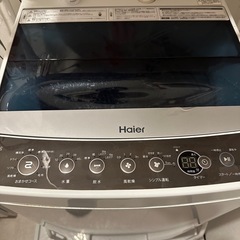 (受付終了)
2016年式　Haier 洗濯機　キズあり ３／2...
