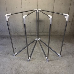 決まりました。布団干しスタンド