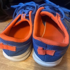 New Balance 530 青/オレンジ シューズ 23cm　小学生　男子の画像