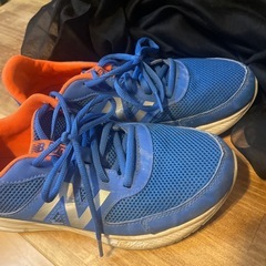 New Balance 530 青/オレンジ シューズ 23cm　小学生　男子の画像