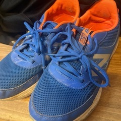 New Balance 530 青/オレンジ シューズ 23cm...