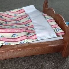 シルバニアのベッドです。の画像