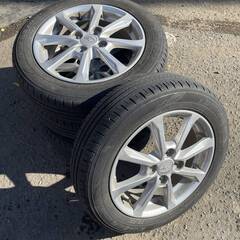 スバル 純正タイヤ+アルミホイール 14ｘ41/2J 155/6...