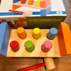 【早い者勝ち！】Pintoy 6-Peg Hammer Bench