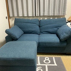 NOCEのソファ　オットマン付き
の画像