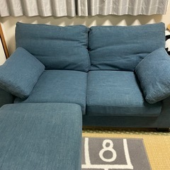 NOCEのソファ　オットマン付き
の画像