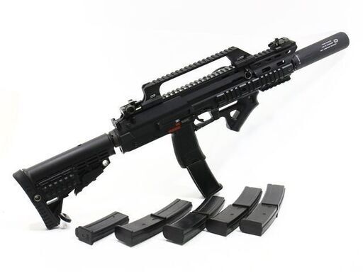 東京マルイ コンパクト電動ガン MP7A1 外部/内部フルカスタム 予備マガジン/箱付 純正パーツ有 10万円以上相当