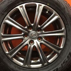 タイヤ新品 バランス済 TY Gsi-6LS 225/65R17 102H LEXUS NX 純正ホイール17インチ 7J5HPCD114.3+35 ハイグロス ハリアー流用 (VTY945)の画像