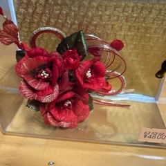 決まりました　和装用の髪飾りの画像