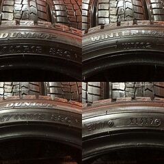 DUNLOP WINTER MAXX WM02 225/40R18 18インチ スタッドレス 4本 バリ溝 レクサスIS カローラスポーツ GRヤリス等　(KTG217) の画像