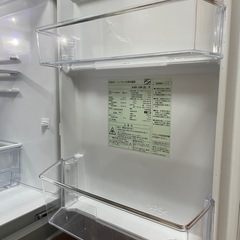 冷蔵庫　　AQUA ノンフロン冷凍冷蔵庫　AQR-13M(Ｓ)の画像