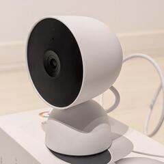 Google Nest Cam（屋内用、有線）見守りカメラ ペッ...
