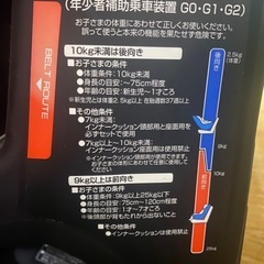 【美品·使用頻度少なめ】Combiチャイルドシートの画像