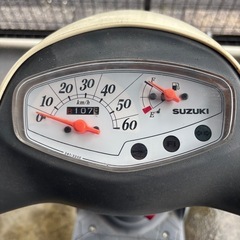 スズキ　50cc let's4　インジェクション　4スト　原付バイクの画像