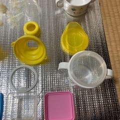 ミキハウス　ストローマグ ベビー食器の画像