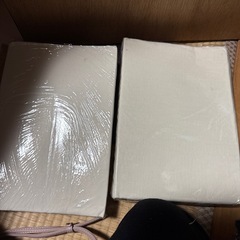 未使用未開封セミダブル＆シングル ボックスシーツの画像