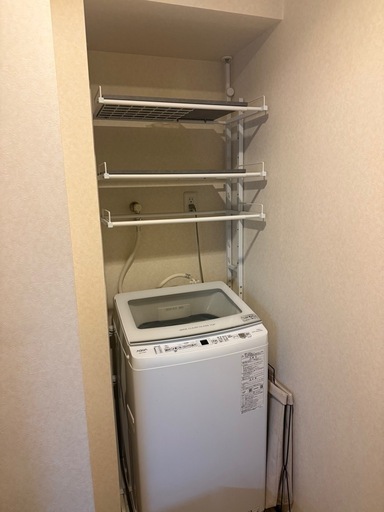 【お取引中】美品ランドリーラック
