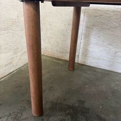 【ジモティ限定特価】 【貞苅椅子製作所】 ダイニングテーブル 天然木 幅140cm N0737Gの画像