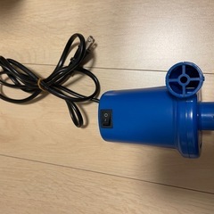予定者あり。電動空気入れの画像
