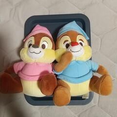 チップとデールのぬいぐるみ
