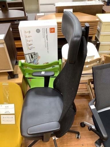 ワークチェアー IKEA 肘掛キズ有