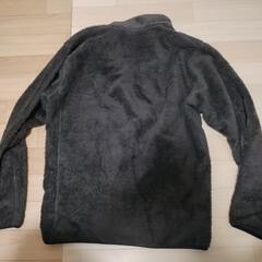 ダークブラウン フリースジャケット Mサイズの画像