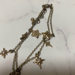 ゴールドキラキラ　ブレスレットの画像