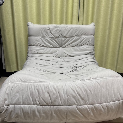 【ほぼ未使用／浦安市／配送無料】北欧風1人掛けソファー