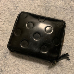 ギャルソン　財布　ブラックの画像