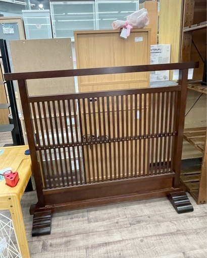木製　衝立和モダン パーテーション