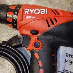 RYOBI リョービ 電動ドライバドリル コード式 CDD-1020 ビット付の画像