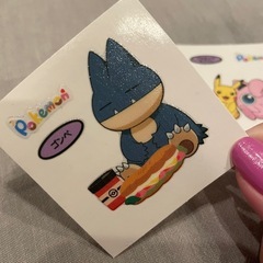 ポケモンパン　ピカチュウ プリン　ゴンベの画像