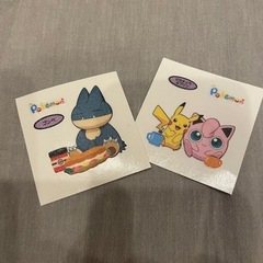 ポケモンパン　ピカチュウ プリン　ゴンベ