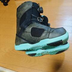 FLOW Lotus スノーボードブーツ ブラック/ミント 23cm 未使用近の画像