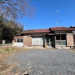【フリーレント付】ペットOK🐶駐車3台🚗作業小屋あり！大家直の平屋