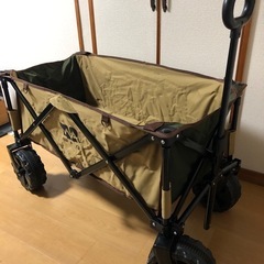WAQ  キャリーカート   折りたたみワゴン　　
おまけのアル...