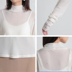 新品未開封★アンドイット シアーハイネックプルオーバーの画像