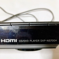 SONY CD／DVD PLAYER DVP-NS700H リモコン付の画像