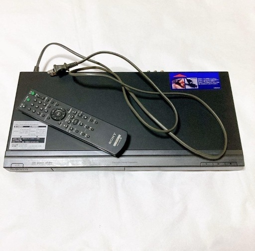 SONY CD／DVD PLAYER DVP-NS700H リモコン付