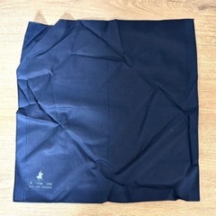 Polo Club ポロクラブ　綿 スカーフ バンダナ ハンカチ ネイビーの画像