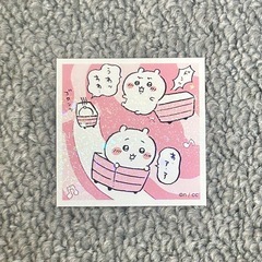 ちいかわ　No.100　トロッコ　ステッカー　シール　キラキラ