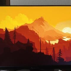 ゲーミング　PC + 2モニターの画像