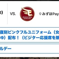 (値下げ中)5/16ピンクフルデー チケット
