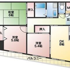 0433  ✨敷金礼金０‼️3DK‼️審査が不安な方でもご…