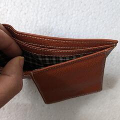 未使用⭐️KANSAI JEANS⭐️二つ折り財布⭐️ブラウンの画像