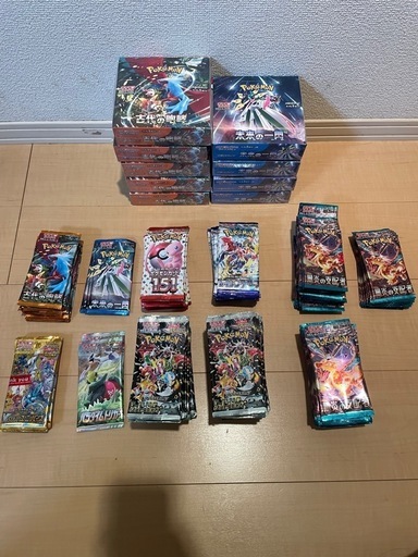 ポケモンカードゲーム　古代の咆哮　未来の一閃9BOX 206パックバラ売り