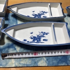 舟形お刺身皿の画像