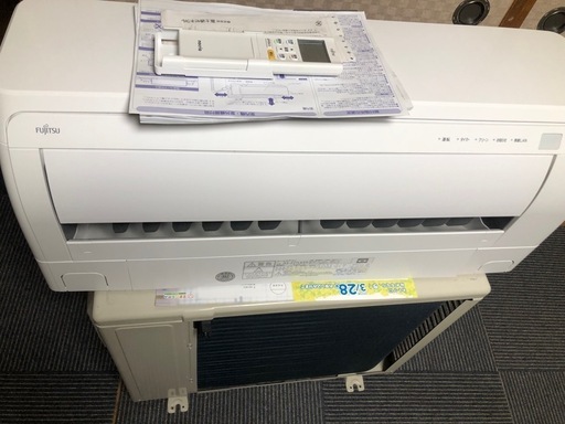 Fujitsu エアコン\nAS-221LKE9-W 中古品